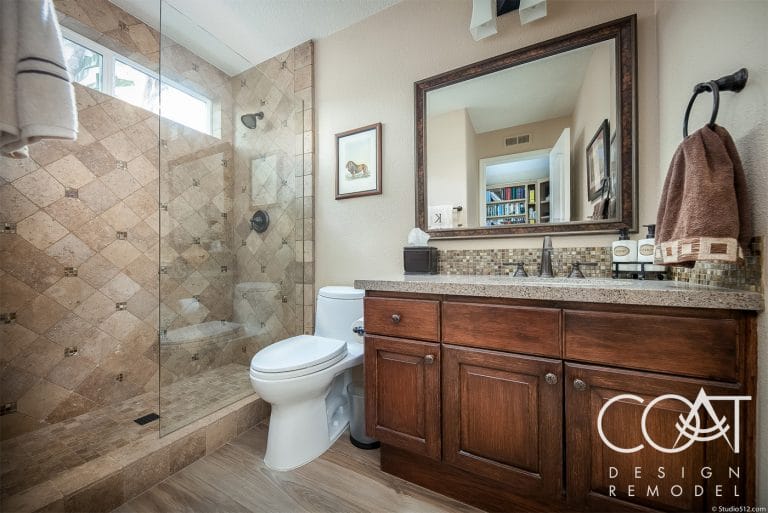 COAT Design Remodel - Carmel Valley Bathroom Remodel